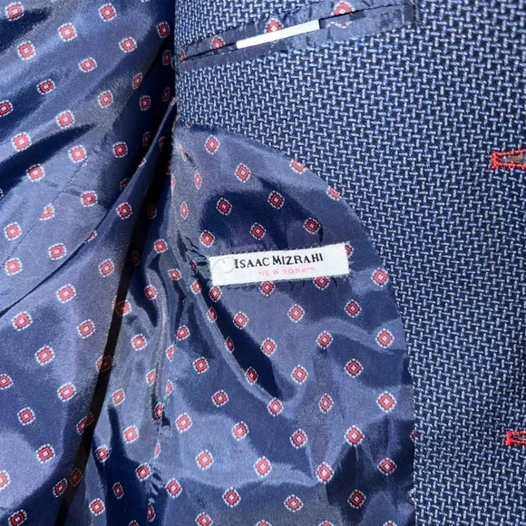 Isaac Mizrahi Blue Sports Coat